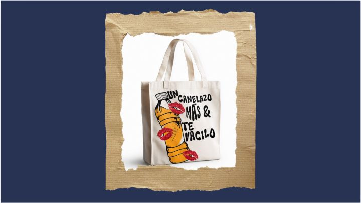 Fotografía de la tote bag Un canelazo más